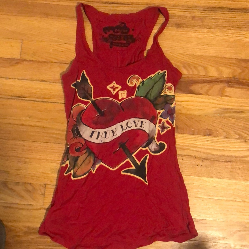 Zara True Love Racerback Tank